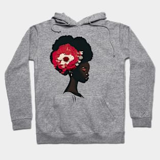 [AI Art] Queen of Carnations Hoodie